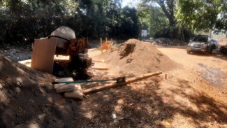 Proyek Rp 22,9 M Rehabilitasi DI Bajulmati Desa Wonorejo Diduga Gunakan Material Ilegal
