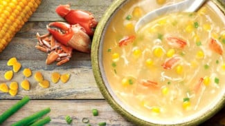 Resep Sup Krim Kepiting Jagung, Lembut dan Gurih Menghangatkan Hari