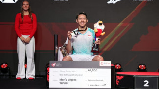 Juara Denmark Open 2025, Jonatan Christie Beberkan Strategi Rahasia Kalahkan Shi Yu Qi di Partai Final
