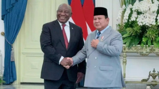 Prabowo Sambut Hangat Ramaphosa, Bahas Penguatan Kerja Sama Indonesia–Afrika Selatan
