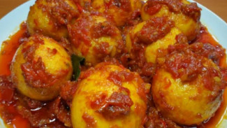 Resep Telur Balado Warteg yang Pedas dan Wangi