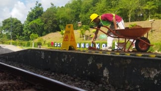 Menuju Nataru 2026, KAI Percantik Stasiun Banyuwangi Bernuansa Kearifan Lokal
