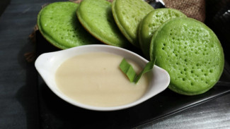 Resep Serabi Pandan Kuah Durian yang Manis, Cocok Jadi Teman Santai