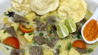 Resep Soto Betawi dengan Kuah Santan Tanpa Susu