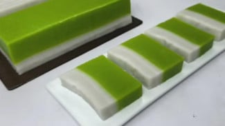 Resep Kue Talam Perpaduan Singkong dan Gula Merah