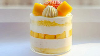 Resep Mango Mousse Cake, Kue Mewah Mudah Dibuat