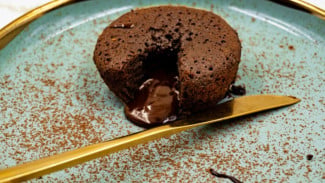 Resep Lava Cake, Kue Lezat isian Lelehan Coklat