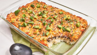 Salmon Baked Rice Super Creamy dan Lezat