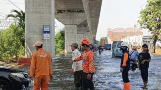 Banjir Rob Genangi Sejumlah Wilayah di Jakarta Utara dan Kepulauan Seribu!