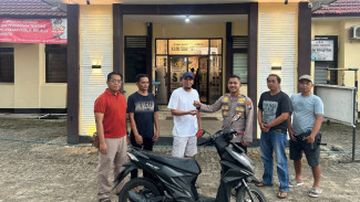 Sempat Todong Celurut ke Polisi, Pelaku Curanmor Kabur dan Tinggalkan Motor Curian