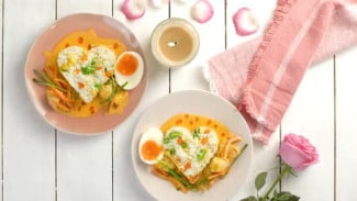 Nasi Goreng Ayam Laksa Siram, Hidangan Fusion yang Bikin Nagih