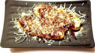 Resep Mudah Pisang Bakar Penyet, Disiram Saus Santan Gurih
