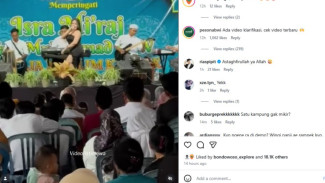 Peringatan Isra Mi'raj di Banyuwangi Hadirkan Biduan Seksi, Netizen: Satu Kampung Nggak Mikir?