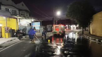 Waspada Pemotor! Dalam Sehari, Tiga Tikungan Kota Probolinggo Tertumpah Oli Saat Liburan Lebaran