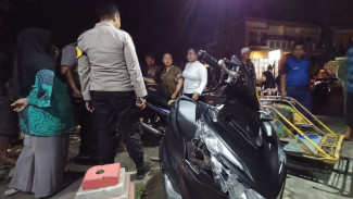 Bentor Ditabrak Motor Beat di Jalan Raya Bantaran Probolinggo, Penumpang Luka di Tangan