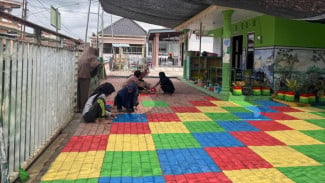 KKN 06 Untag Banyuwangi Revitalisasi TK Muslimat NU Aliyan untuk Wujudkan Lingkungan Belajar Ramah Anak