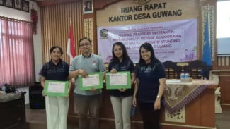 FK UNUD Edukasi Remaja Desa Guwang Cegah Stunting Sejak Dini Lewat Sosiodrama