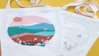 Bisnis Totebag Lukis Modal Minim Hasil Maksimal