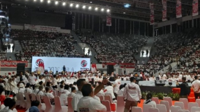 Musra Relawan Jokowi di Istora Senayan Jakarta