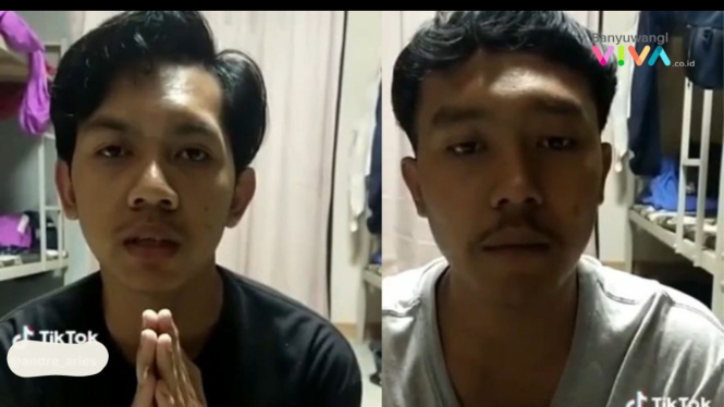 Tangkap Layar Video Amatir 2 PMI asal Banyuwangi di siksa di Myanmar
