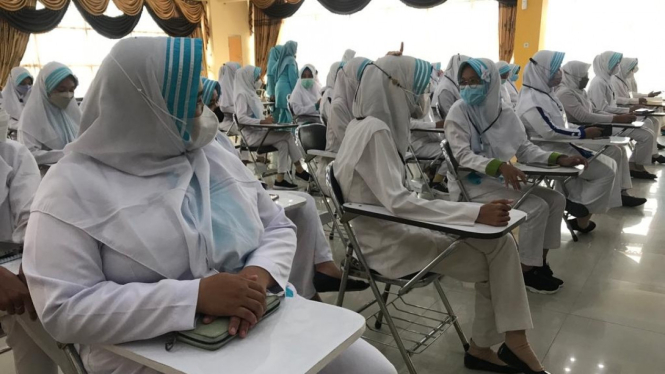 Ratusan Nakes di Jember sedang mengikuti seleksi bekerja di Arab Saudi