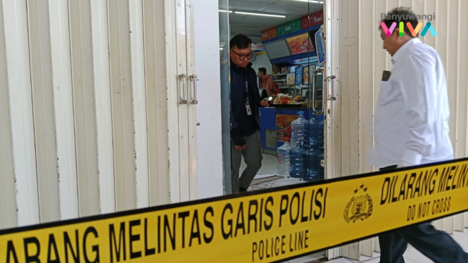 Sebuah ATM salah satu Indomaret di Banyuwangi Dibobol Maling