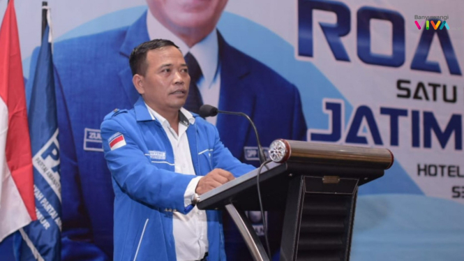 Ketua Harian DPD PAN Banyuwangi, Danu Budiyono