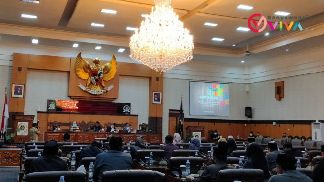 Rapat Paripurna DPRD Banyuwangi