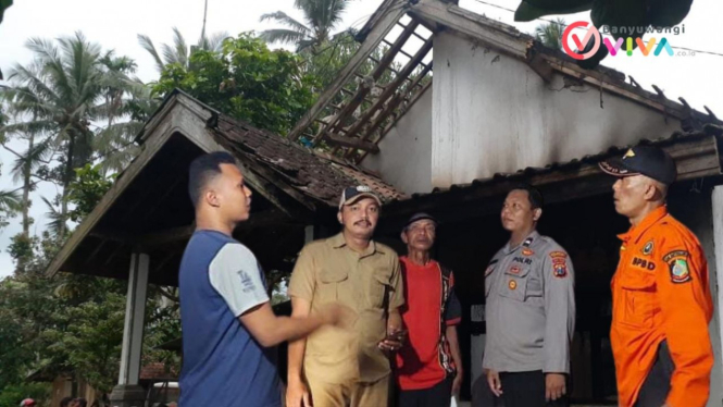 Rumah warga di Banyuwangi ludes terbakar