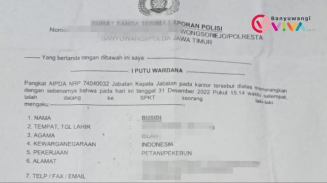 Laporan penganiayaan mangkrak 7 Bulan.