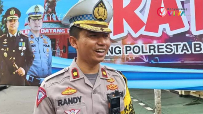 Kasat Lantas Polresta Banyuwangi Kompol Randy Asdar