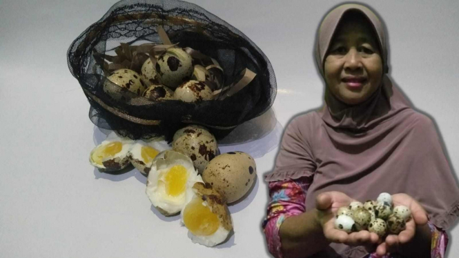 Siti Yulaika Pengusaha telur asin mini