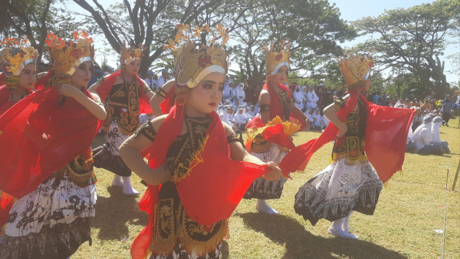 Penari Gandrung Cilik Kecamatan Wongsorejo Banyuwangi