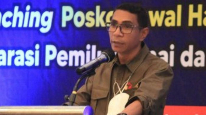 Ketua Bawaslu Banyuwangi Adrianus Yansen Pale