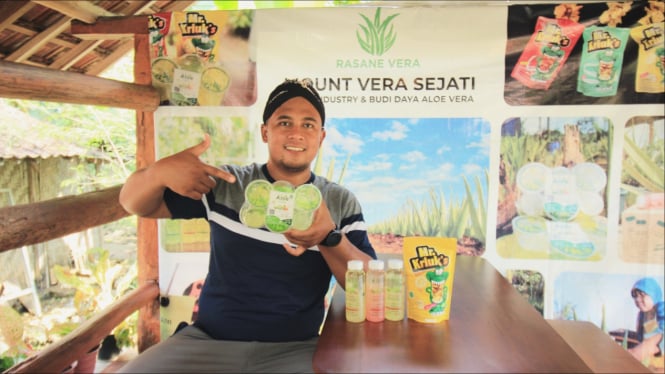 Alan Effendi, Sang pencetus Minuman Kesehatan dari Aloe Vera