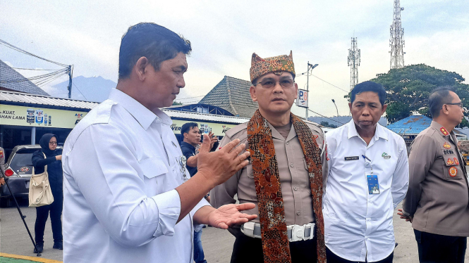 GM ASDP Ketapang bersama Kakorlantas Polri