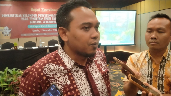 Komisioner Sosdiklihparmas KPU Banyuwangi Dian Purnawan