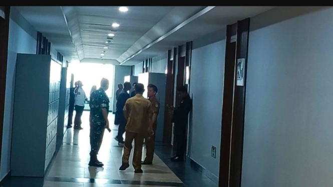 Polisi lakukan pemeriksaan di kampus Unpri Medan