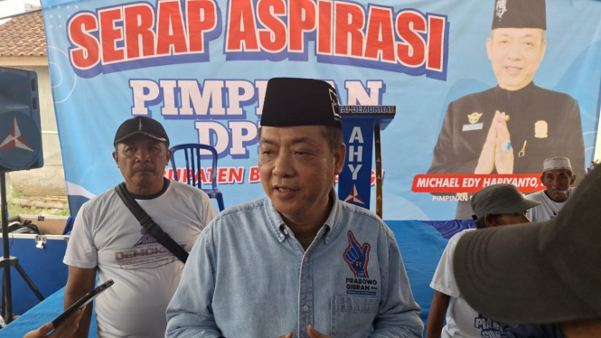 Ketua DPC Demokat Banyuwangi Michael Edy Hariyanto