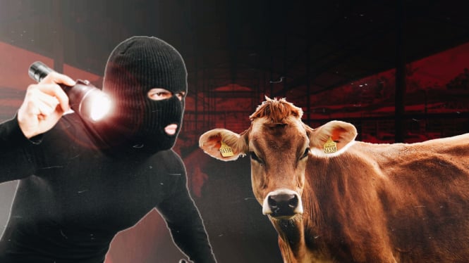 Ilustrasi pencurian sapi