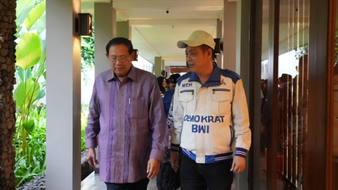 SBY bersama Michael Edy Hariyanto