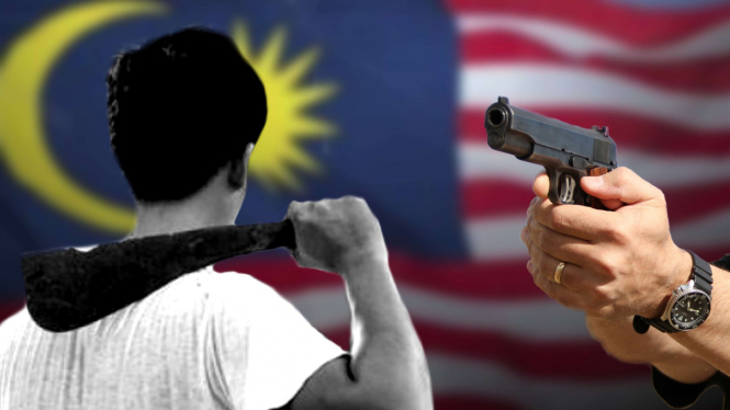 Ilustrasi polisi Malaysia tembak tersangka pembunuhan