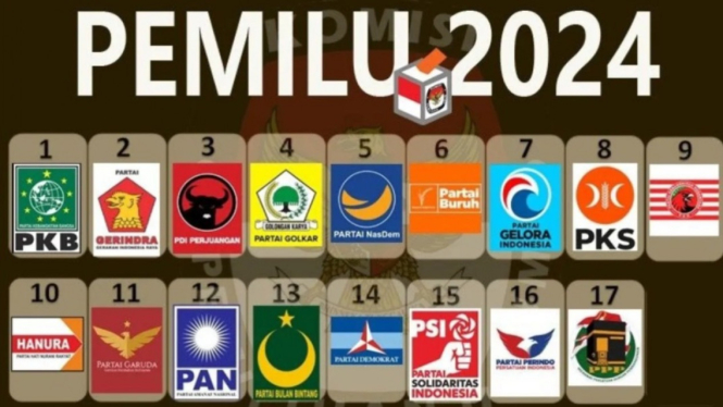 Partai peserta pemilu 2024