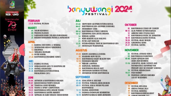 Jadwal event B-Fest 2024