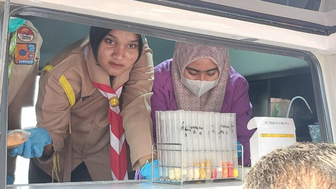 BPOM Aceh melakukan uji sampel makanan berbuka puasa
