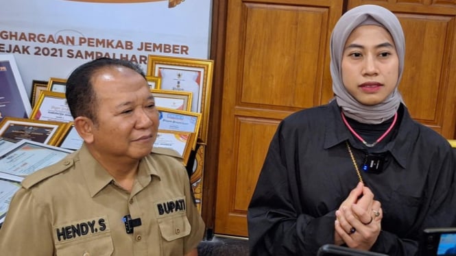 Megawati Hangestri temui Bupati Jember