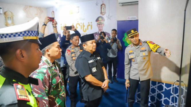 Forkopimda Jember tinjau pos pantau mudik lebaran