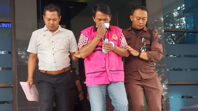 Mantan Kades Binakal, Samsul Arifin Ditahan Kejari