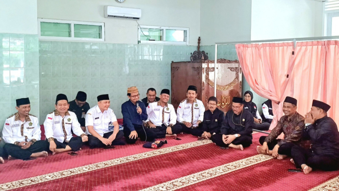 Pelepasan petugas Haji di Kemenag Banyuwangi