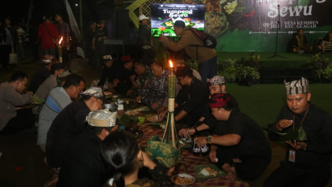 Ritual Adat Suku Osing, Tumpeng Sewu